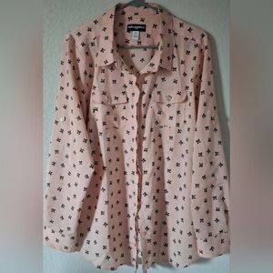 Karl Lagerfeld women long sleeve top shirt